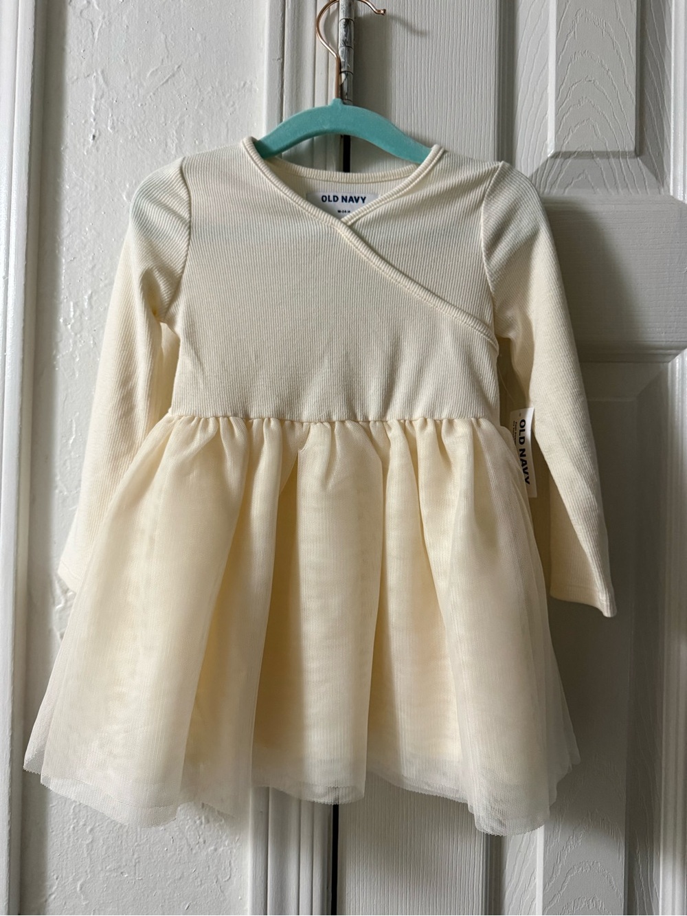 Old Navy Fit & Flare Wrap-Front Tutu Dress